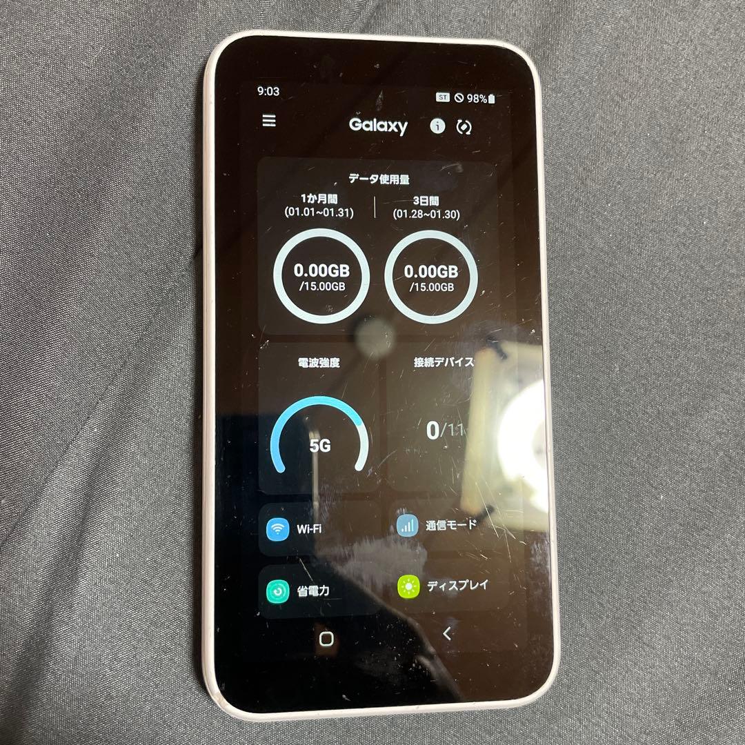 Galaxy 5G モバイルルーター