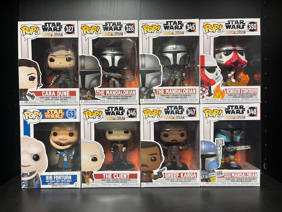 Funko POP! スター・ウォーズ マンダロリアン等8個セット