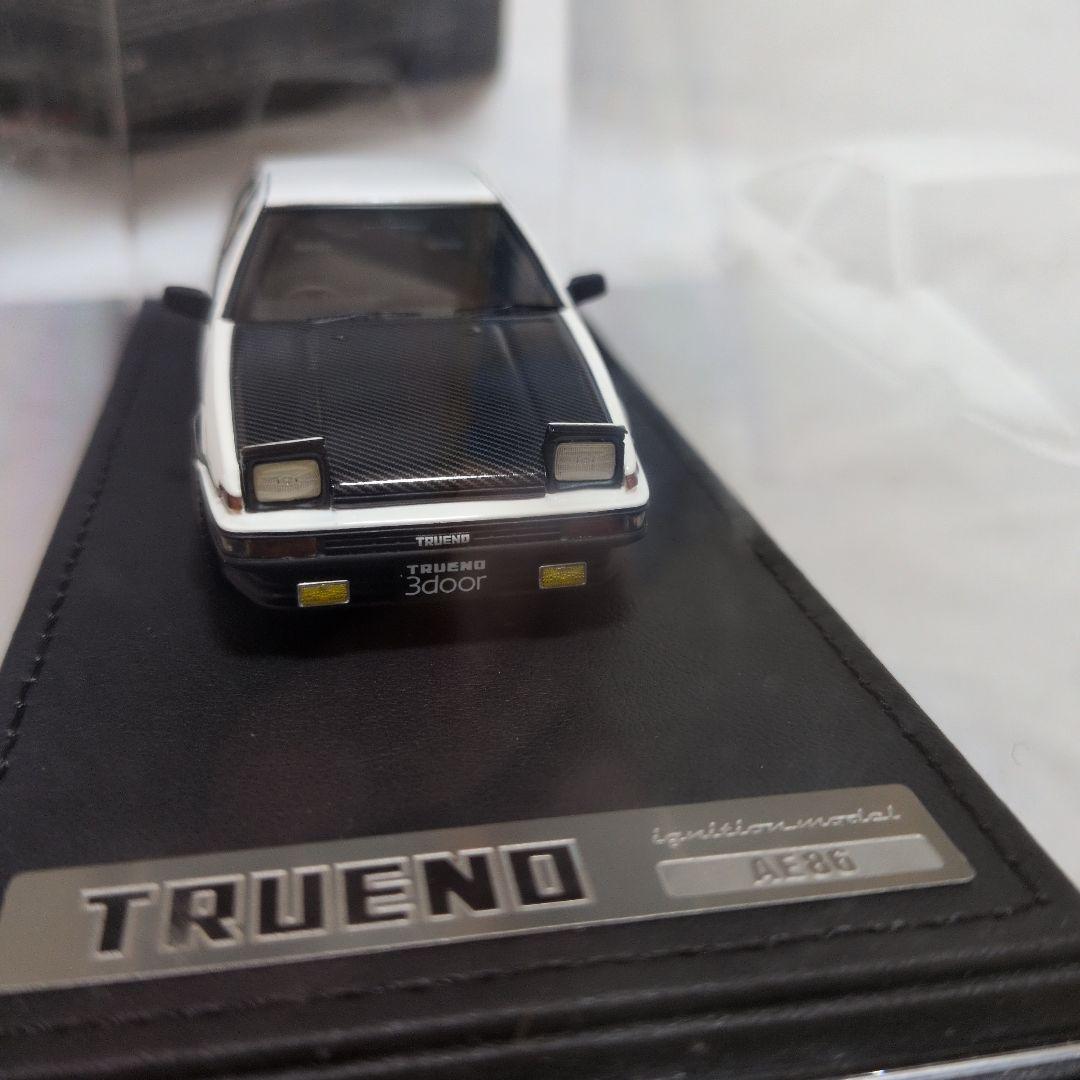 イグニッションモデル 1/43 AE86トレノ カーボンボンネット