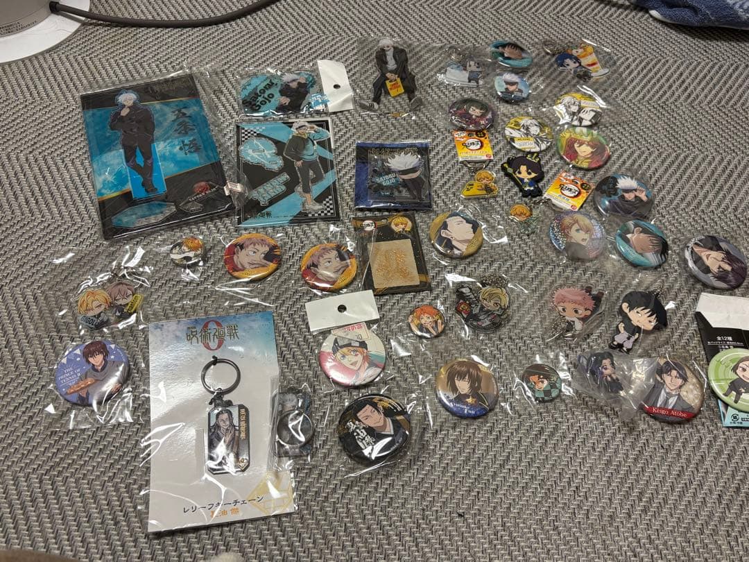 呪術廻戦 鬼滅の刃 うたプリ テニプリ 缶バッジ アクスタ グッズ バラ売り可