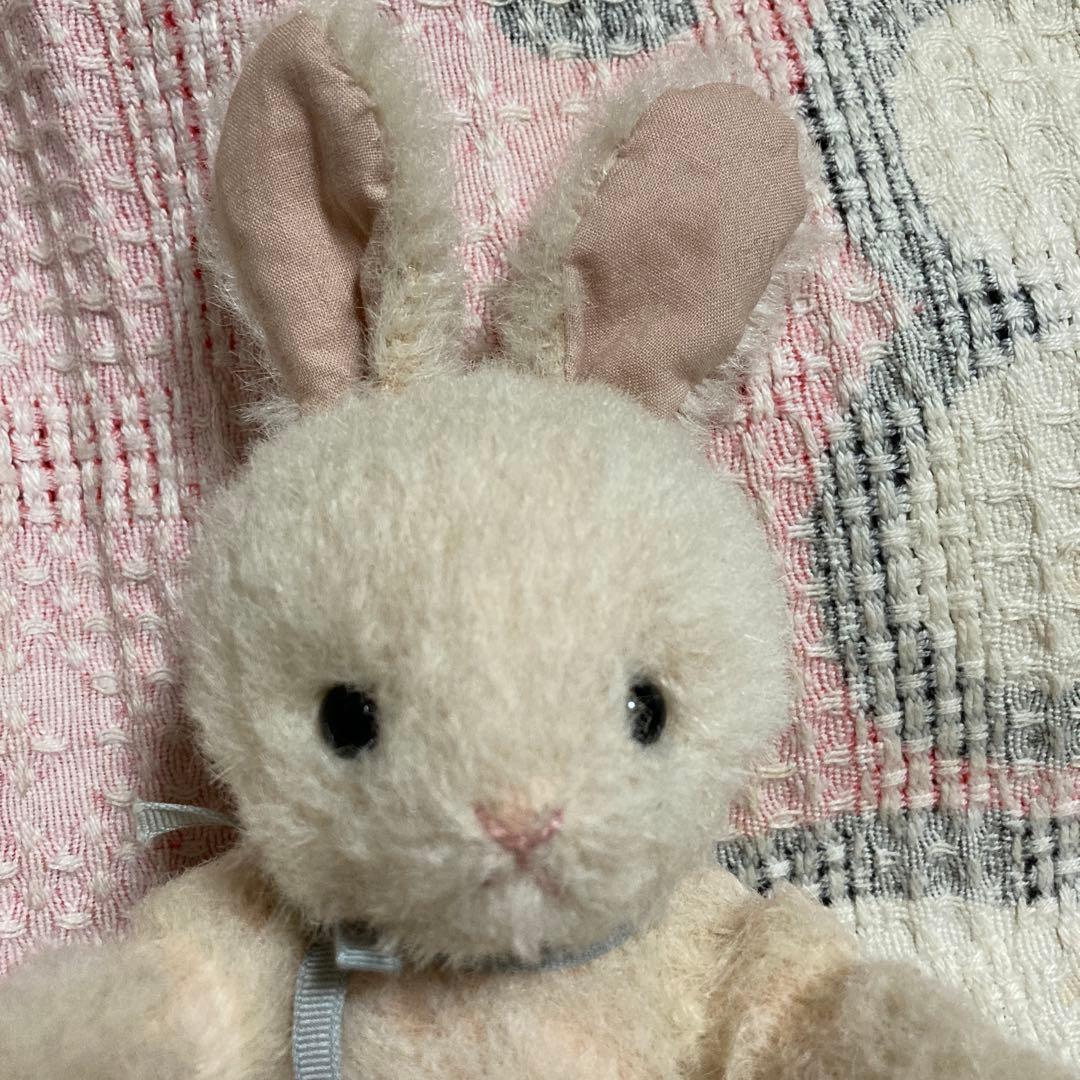 テディベア作家　作家名不明　ウサギ　ぬいぐるみ　中古品