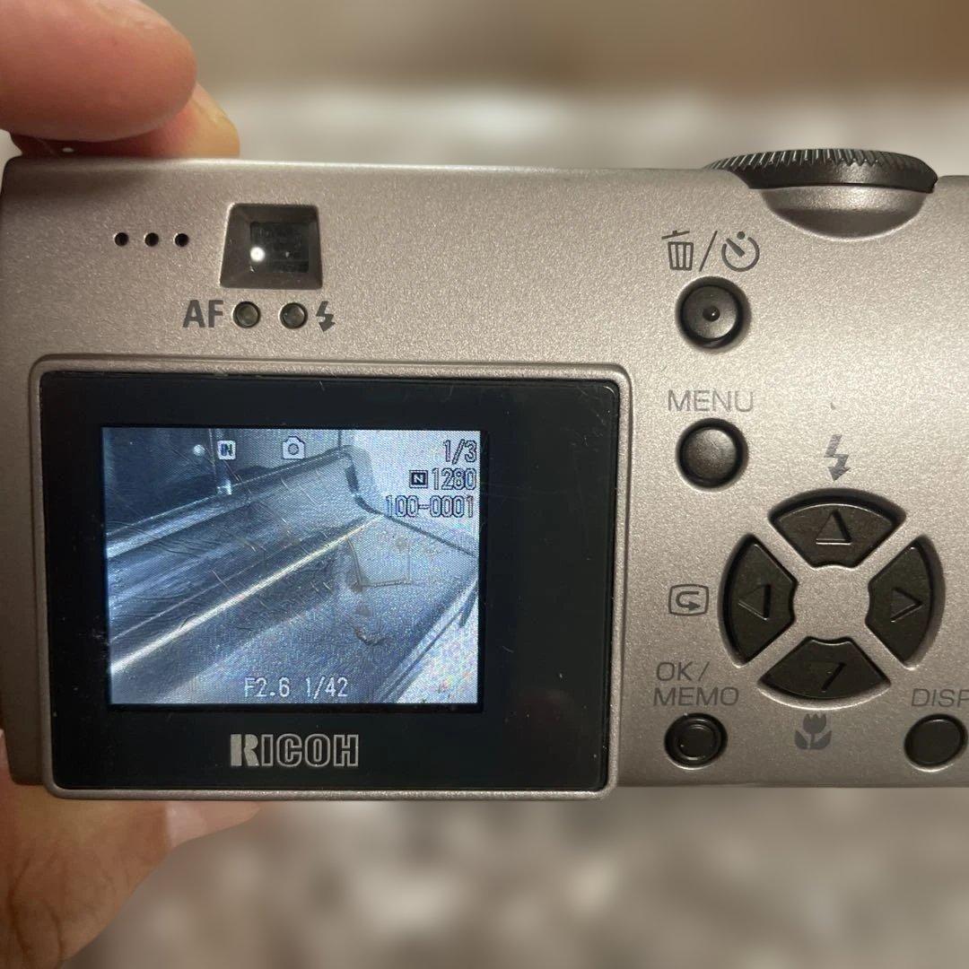 RICOH Caplio G3 コンパクトデジタルカメラ　動作品