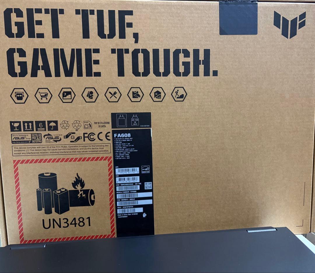 ASUS  TUF Gaming A16 FA608UM-R7R5060