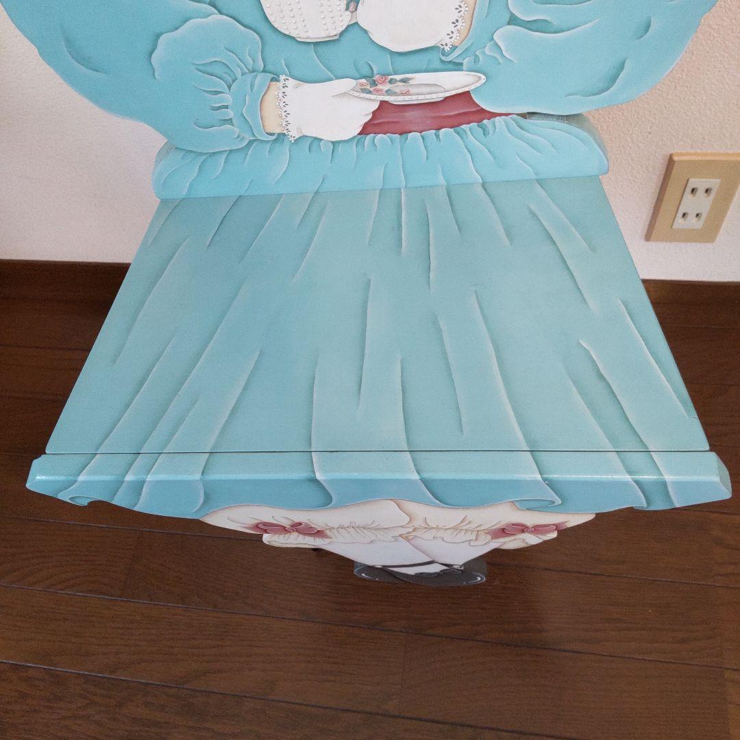 トールペイント作品 おしゃれうさぎ