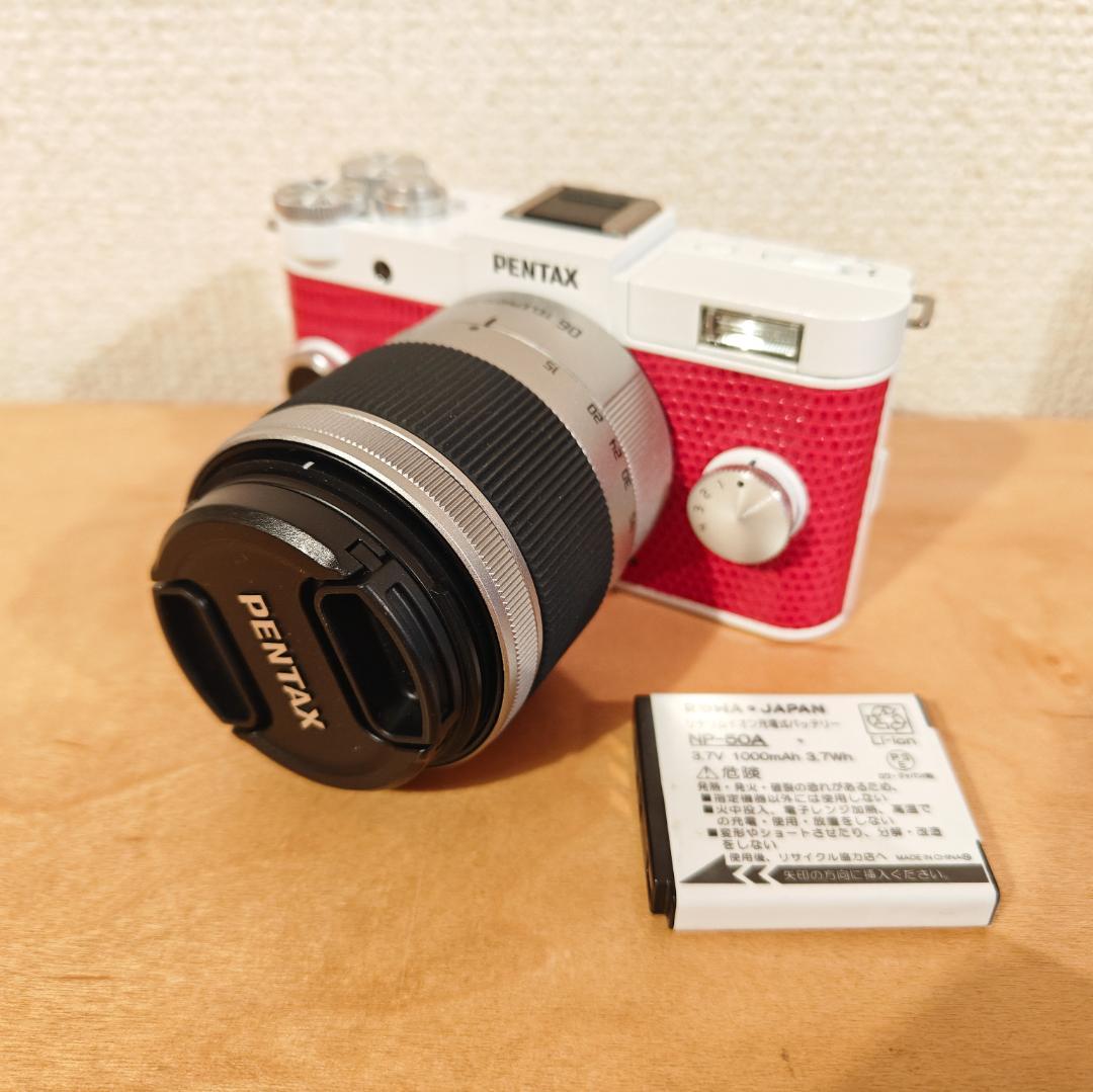 PENTAX Q-S1 ディープピンク + 06 TELEPHOTO ZOOM