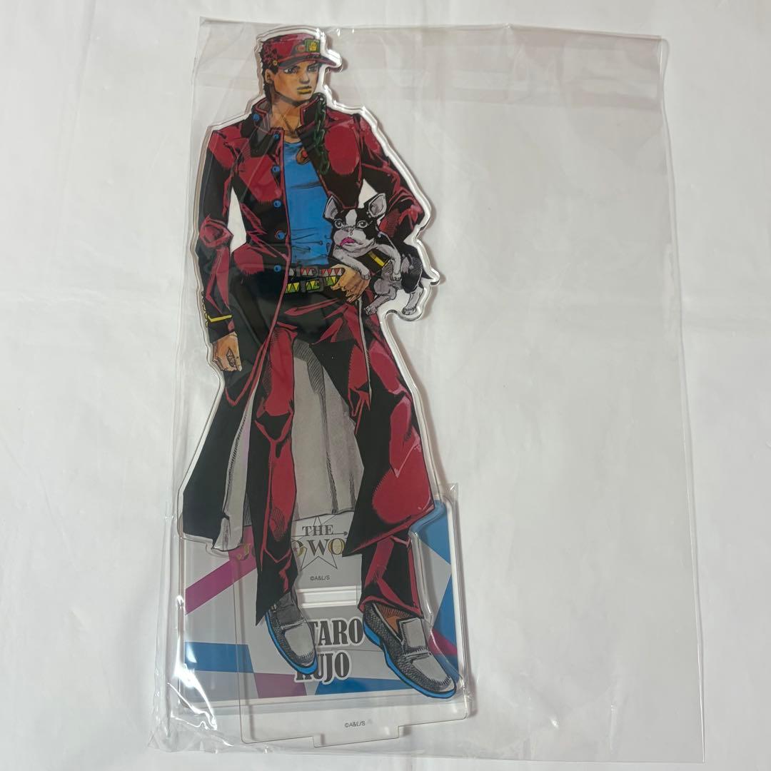 空条承太郎 荒木飛呂彦描き下ろしイラスト ビッグアクリルスタンド ジョジョ