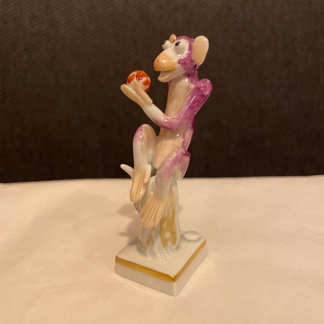 マイセン置物⭐︎猿フィギュア干支シリーズ手びねりMeissen 美品