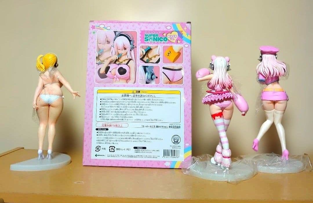 すーぱーそに子 歯みがき レースクイーン ぽちゃ子 スペースポリス フィギュア