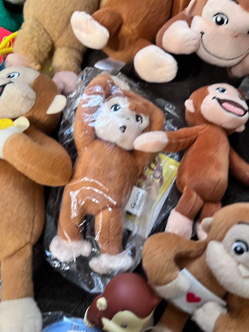 おさるのジョージ　まとめ売り　ぬいぐるみ　大量　新品　匿名発送