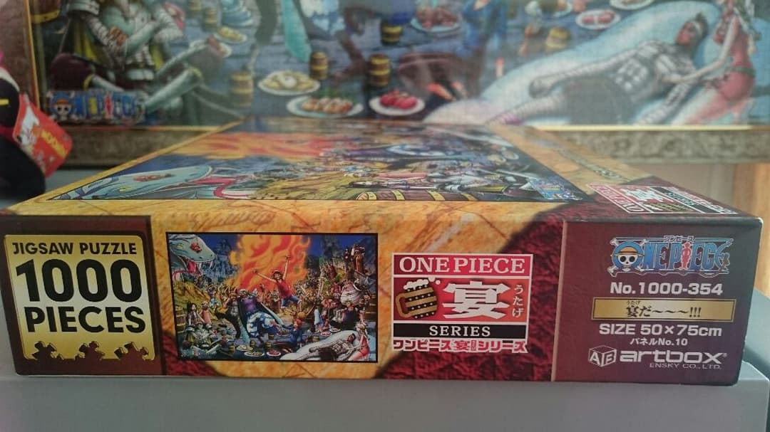 ワンピースパズル 1000ピース完成品！