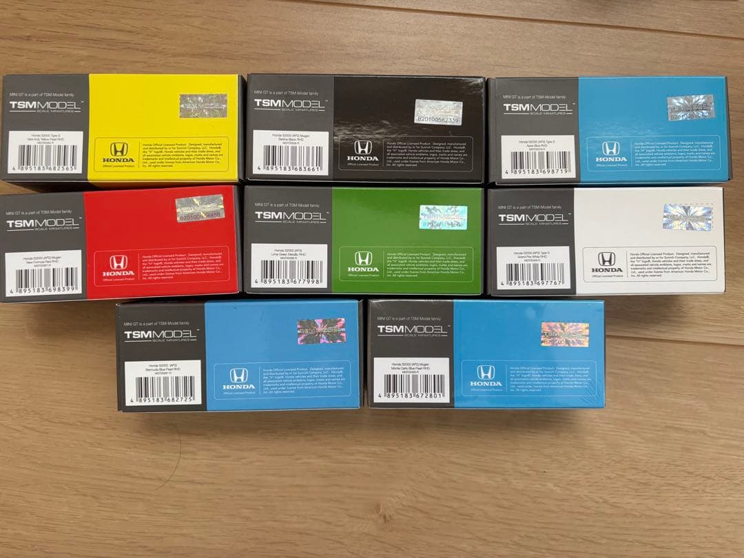 MINI GT ホンダ S2000 8台セット
