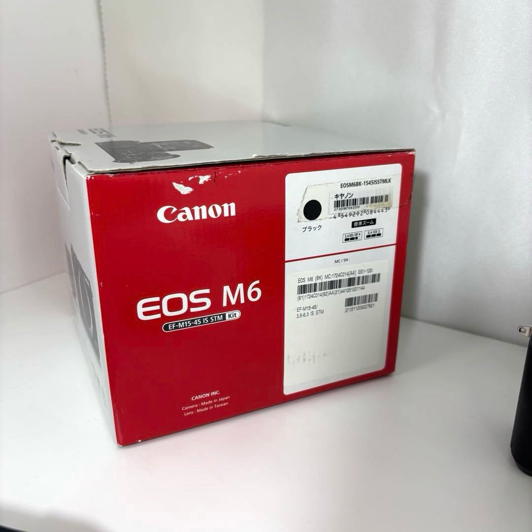 【美品】Canon EOS M6 ミラーレスカメラ