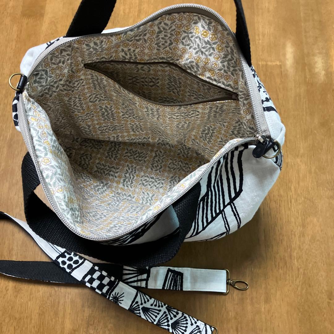 ミナペルホネン⚮̈﻿ mingling (大きめ) 2wayトートバック