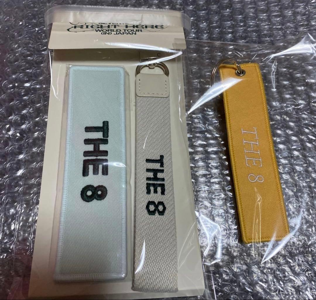 SEVENTEEN THE8 ミンハオ　ワッペン　キーリング　フライトタグ