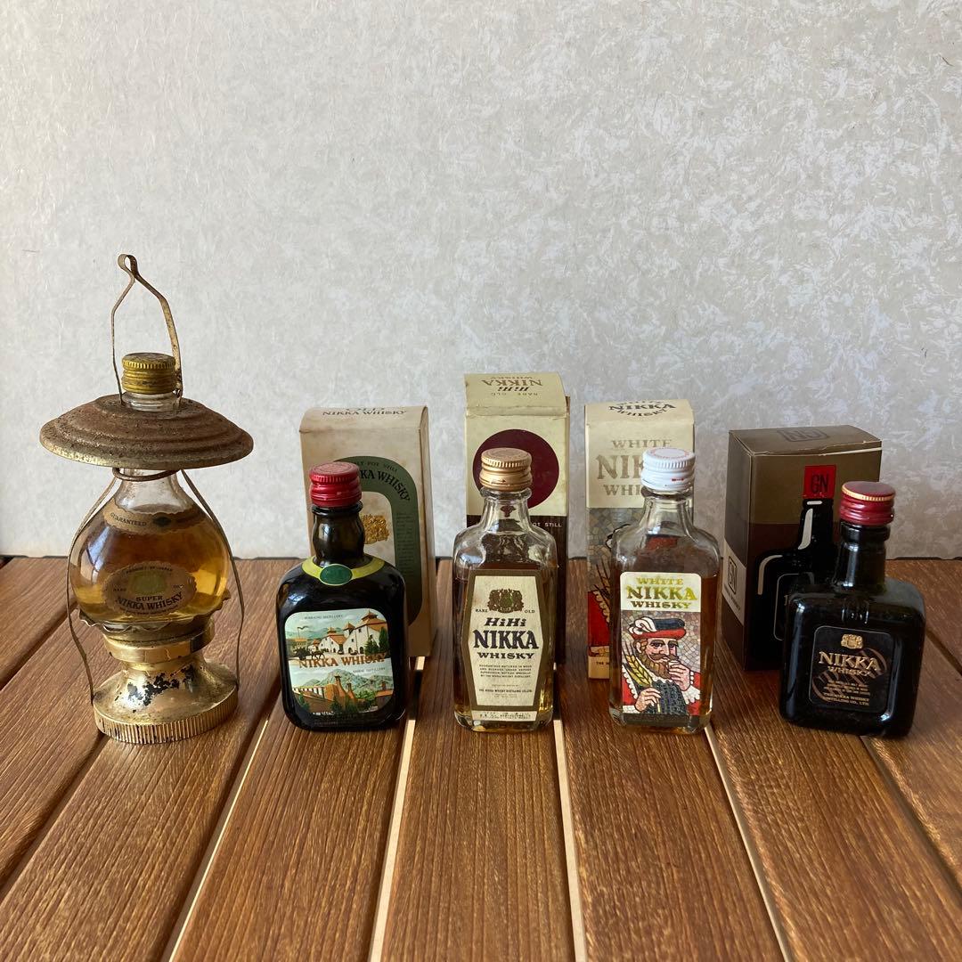 TS73 ニッカウヰスキー ミニボトル 5点 ランタン型 スーパーニッカ 特級