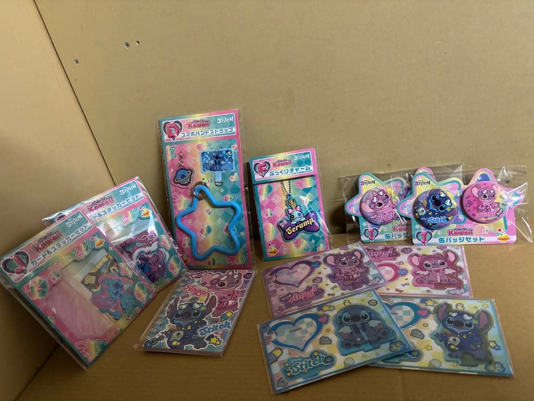 Happyくじ『Stitch Colorful Kawaii』 アクスタ
