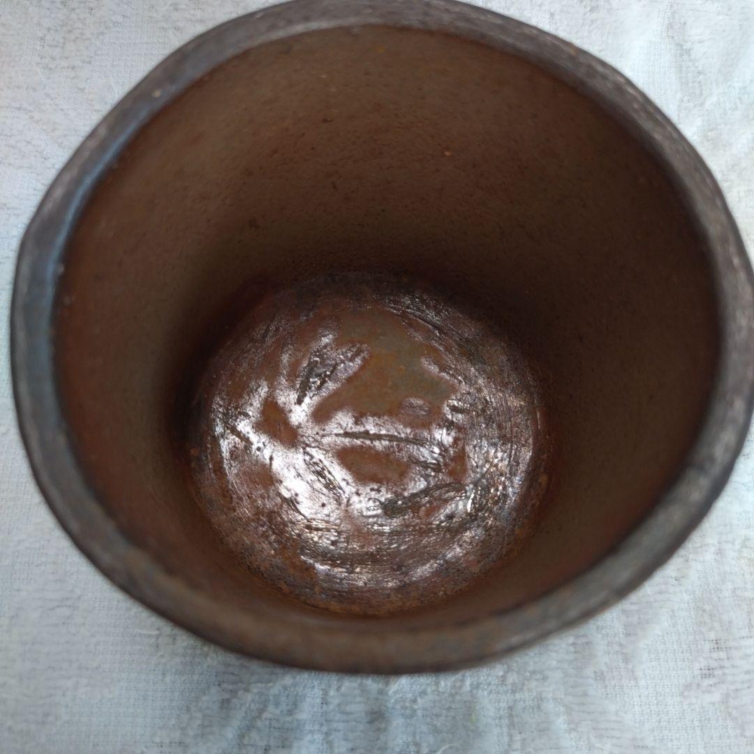 備前焼　平川正二作　酒器(フリーカップ) 2個