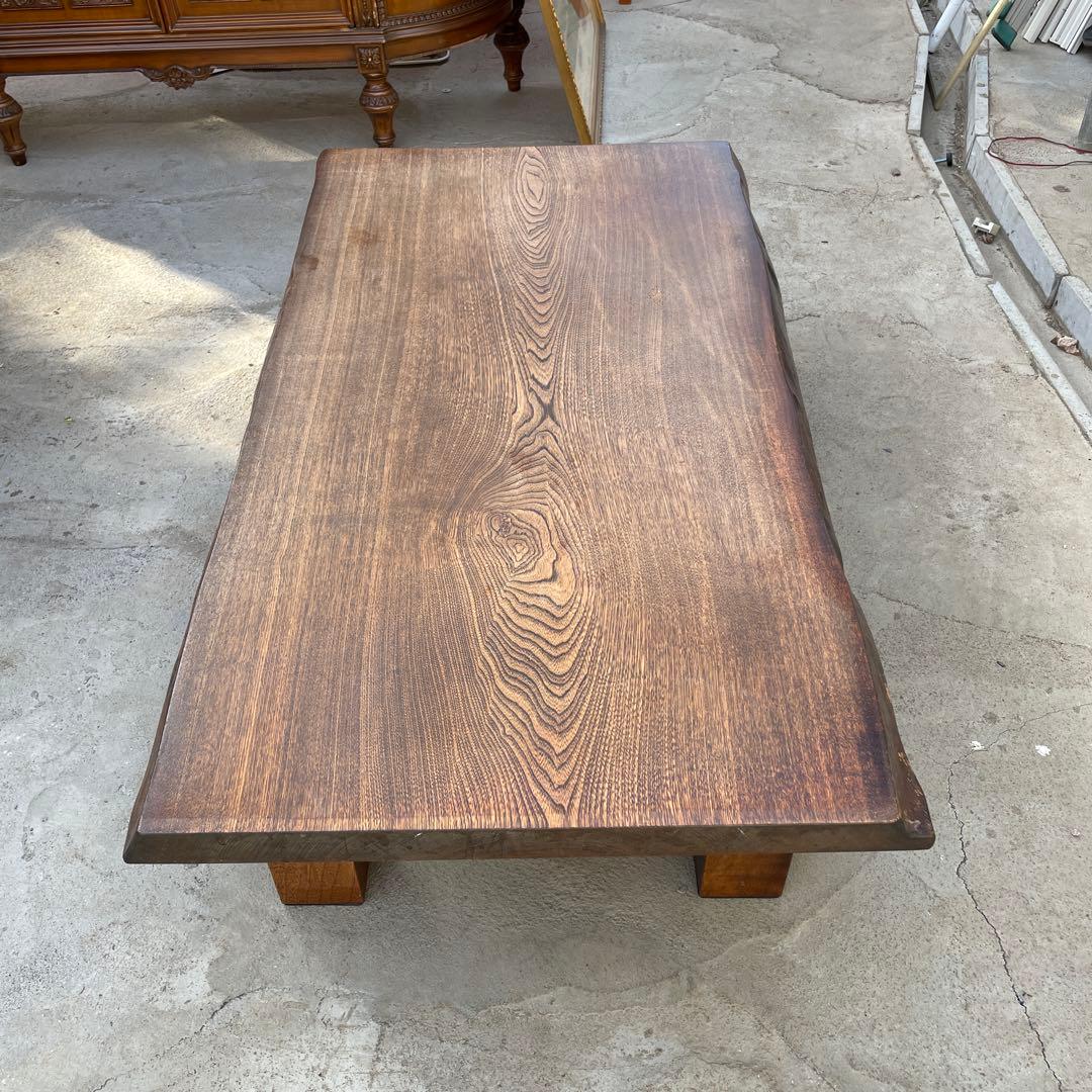 天然木 座卓 木の種類は不明です。 123cm x 67cm