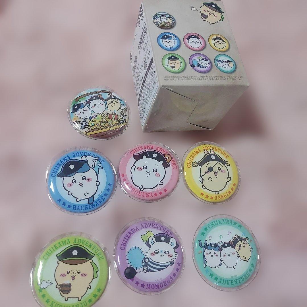 ちいかわ　缶バッチまとめ売り　未開封箱入り 1部開封済み　5箱