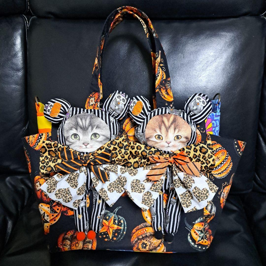 さ*ー様 コヤンイサムチョン♥️サイドポケット付きトートバッグ