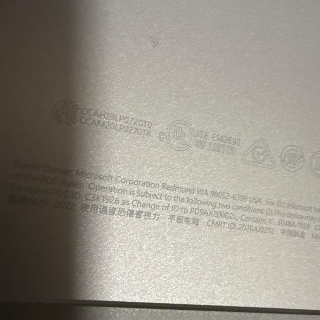 ノートパソコン　surface go3 1926